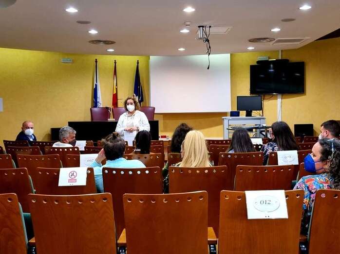 La Gerencia de Servicios Sanitarios de La Palma ha mantenido este martes una reunión de coordinación / TA